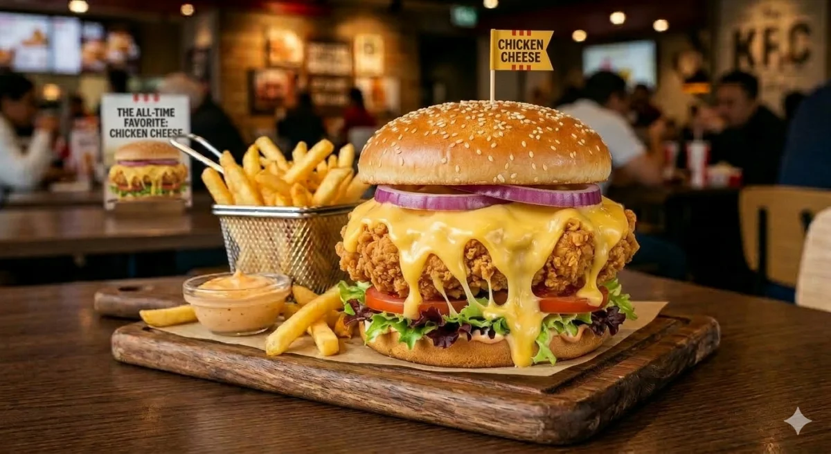 Chicken Cheese Burger