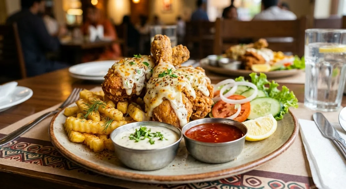 Chicken Cheese Broast