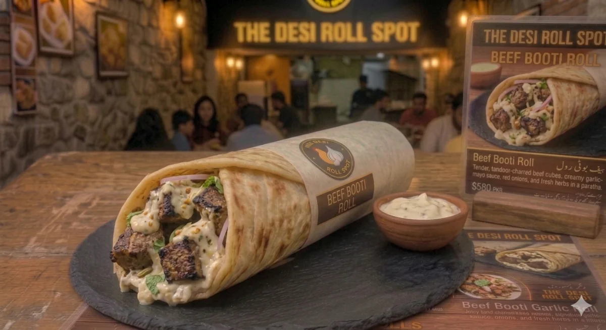 Beef Booti Roll